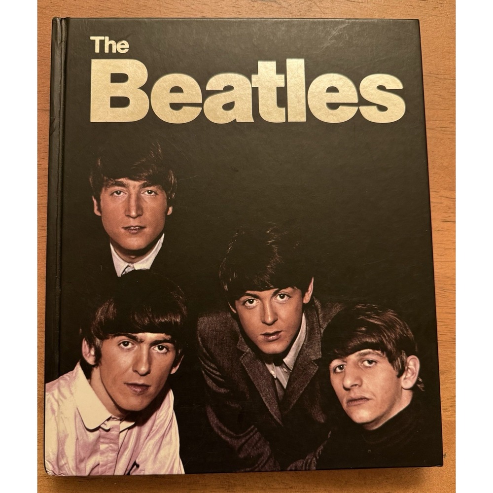 Vintage POP MUSIC THE BEATLES by Mike Evans 2010, Hardcover Book BEATLES TRIBUTE